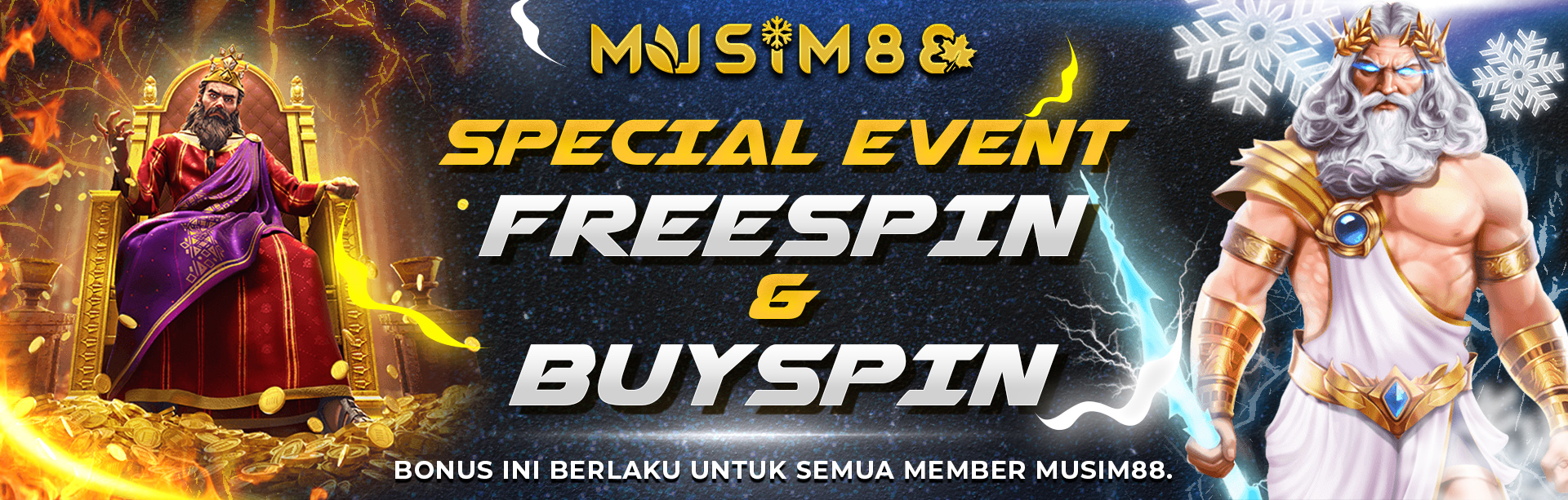 EVENT FREESPIN & BUYSPIN X PRAGMATIC PLAY	