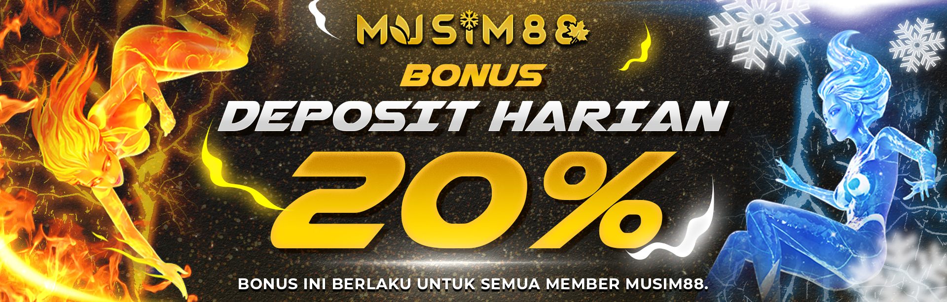 BONUS DEPOSIT HARIAN 20%