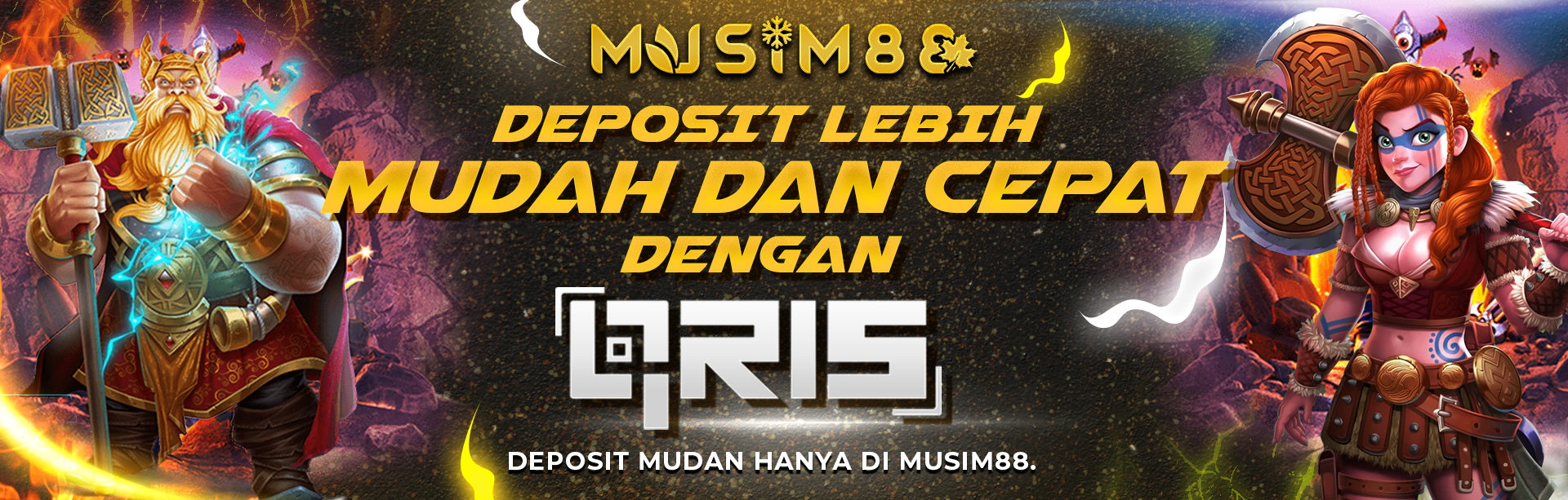 DEPOSIT LEBIH MUDAH DAN CEPAT QRIS