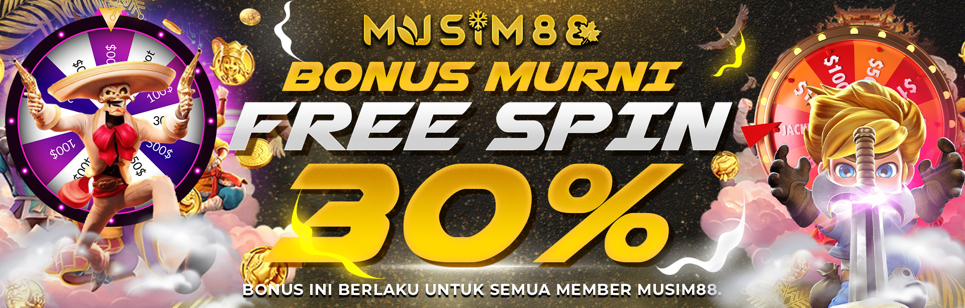 EVENT MURNI FREESPIN 30%