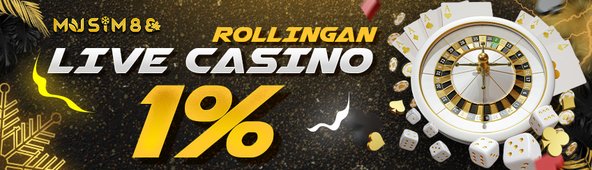 ROLLINGAN LIVE CASINO 1%